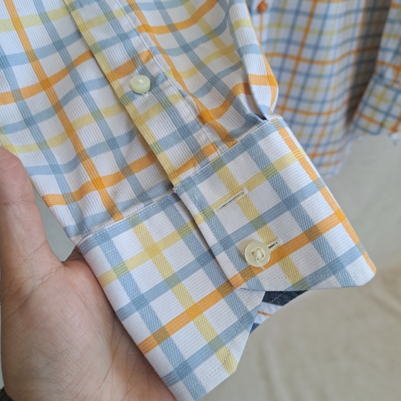 Mens Thomas Dean Button Down Shirt - Picture 3 of 10